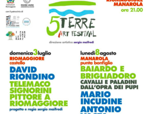 5 Terre Art Festival 2022 (3 luglio e 8 luglio)