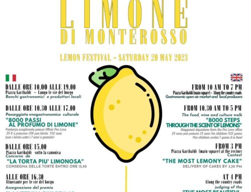 Monterosso Lemon Festival – Saturday 20 May 2023