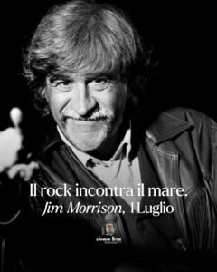 Ezio Guaitamacchi in scena per Jim Morrison Fantasie di un poeta rock