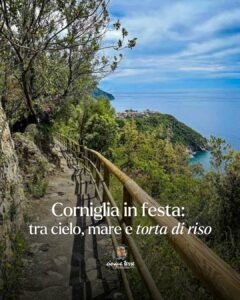 A Corniglia per la festa di San Pietro con vista mare