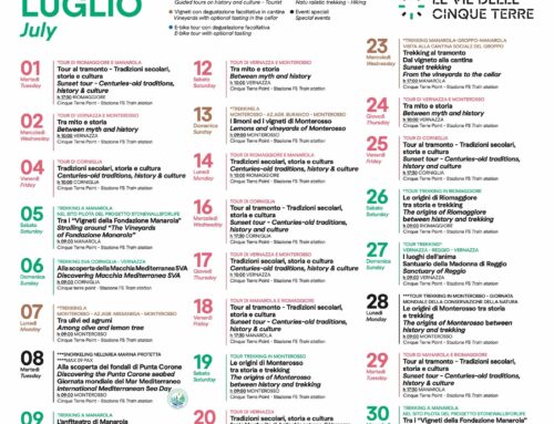 Cinque Terre Walking Park luglio 2025