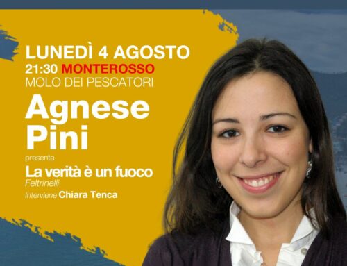 Cinque Terre Un Mare di Libri: 4 agosto Agnese Pini