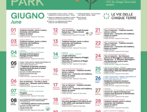Cinque Terre Walking Park – June 2026 Events Calendar