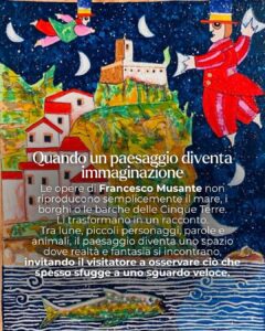 Francesco Musante a Riomaggiore