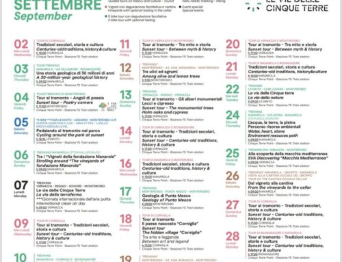 Cinque Terre Walking Park September 2026